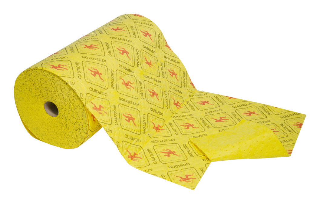 Spilfyter 81cm x 91mtr Hi-Vis Universal Lightweight Sorbent Roll