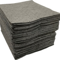 Spilfyter 41cm x 46cm Silver Maintenance Lightweight Sorbent Pads (200 ct)